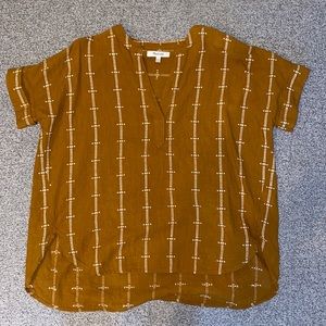 Madewell popover shirt